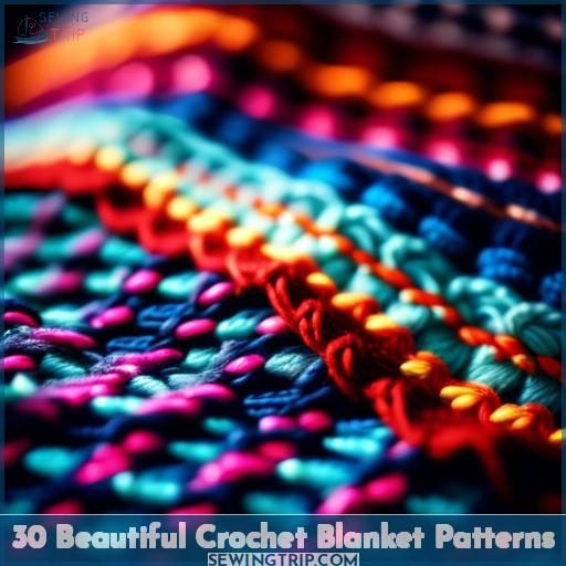 30 Beautiful Crochet Blanket Patterns