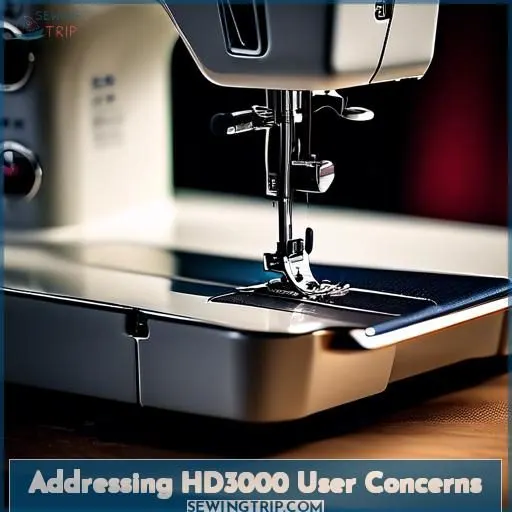 Addressing HD3000 User Concerns