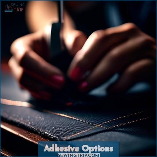 Adhesive Options
