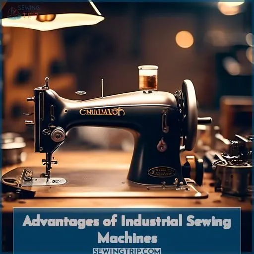 Advantages of Industrial Sewing Machines