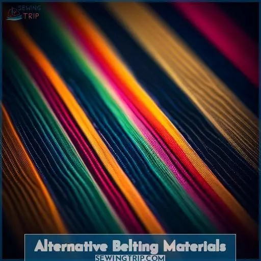Alternative Belting Materials