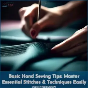 basic hand sewing tips