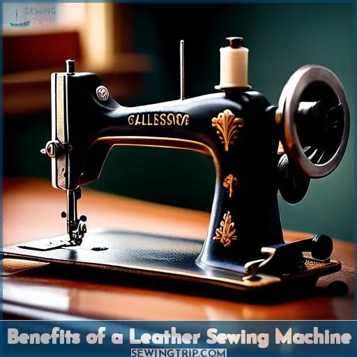Benefits of a Leather Sewing Machine