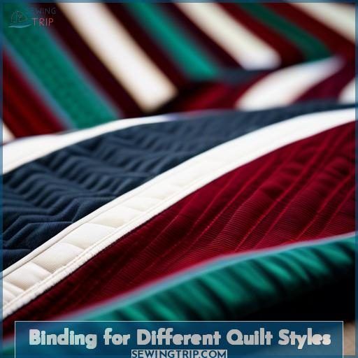 Binding for Different Quilt Styles