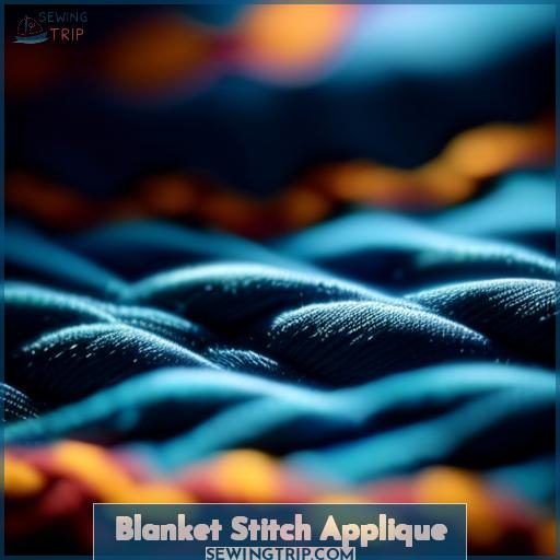 Blanket Stitch Applique