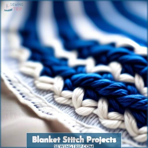 Blanket Stitch Projects