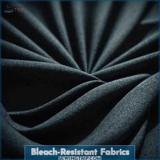 Bleach-Resistant Fabrics