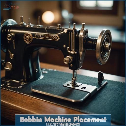 Bobbin Machine Placement Bobbin Machine Placement