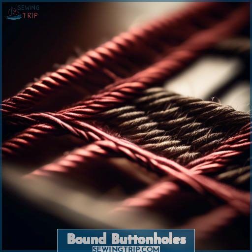 Bound Buttonholes