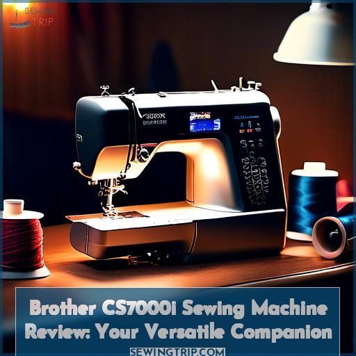 Brother CS7000i Sewing Machine Review Your Versatile Companion