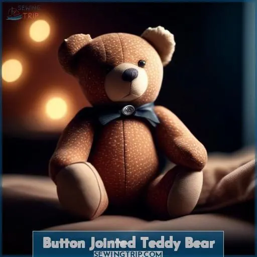 Button Jointed Teddy Bear