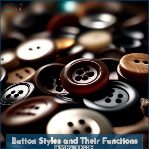 Button Styles and Their Functions