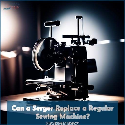 Can a Serger Replace a Regular Sewing Machine