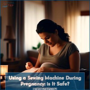 can sewing affect pregnancy