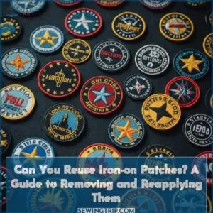 can you reuse iron on patches