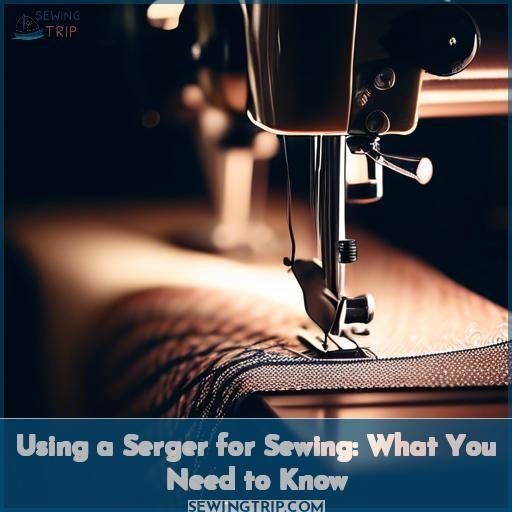 Using a Serger for Sewing What You Need to Know