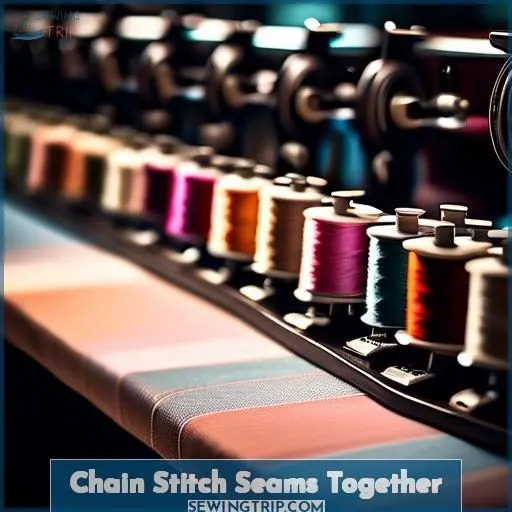 Chain Stitch Seams Together