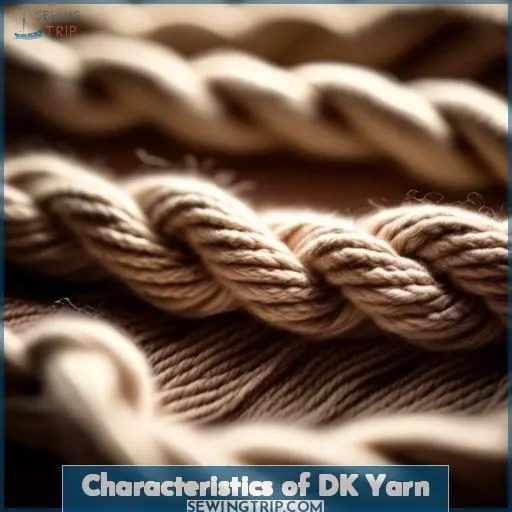 Characteristics of DK Yarn