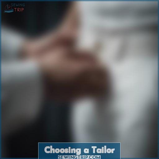 Choosing a Tailor