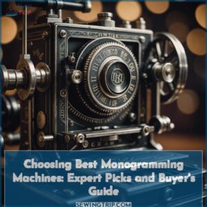 choosing best monogramming machines