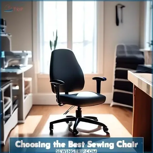 Choosing the Best Sewing Chair
