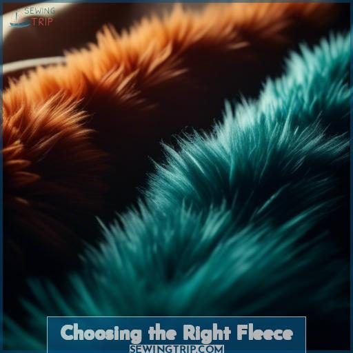 Choosing the Right Fleece Choosing the Right Fleece