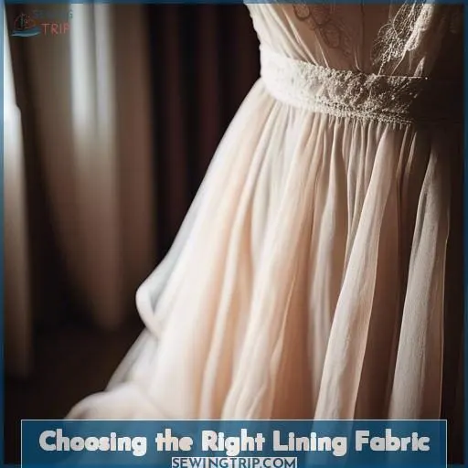 Choosing the Right Lining Fabric