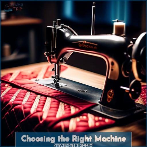 Choosing the Right Machine Choosing the Right Machine