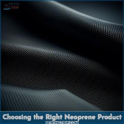 Choosing the Right Neoprene Product