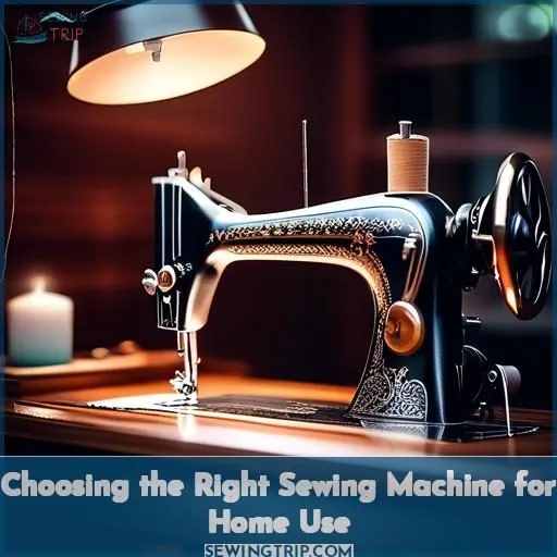 Choosing the Right Sewing Machine for Home Use