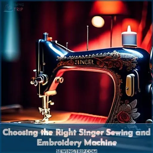 Choosing the Right Singer Sewing and Embroidery Machine
