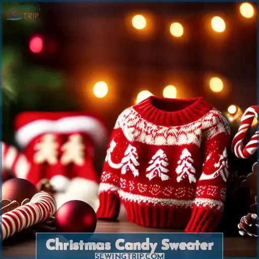 Christmas Candy Sweater