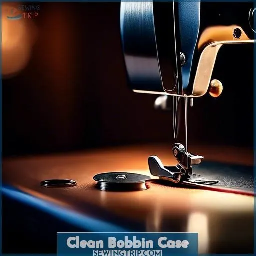 Clean Bobbin Case