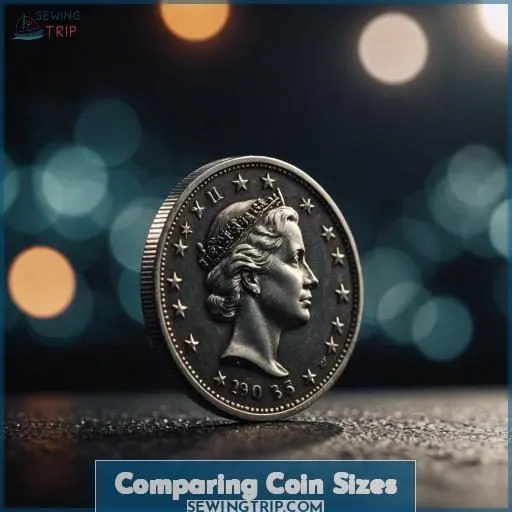 Comparing Coin Sizes