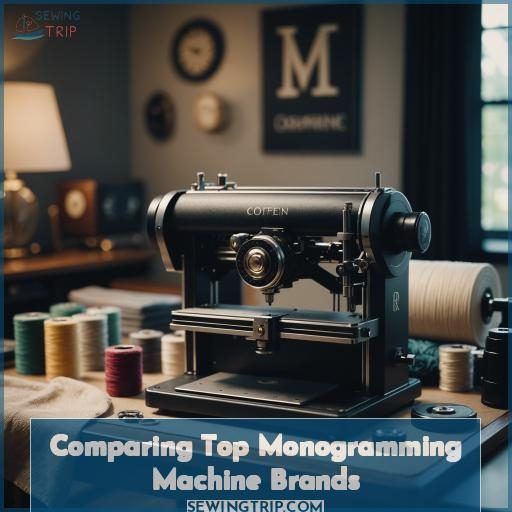 Comparing Top Monogramming Machine Brands