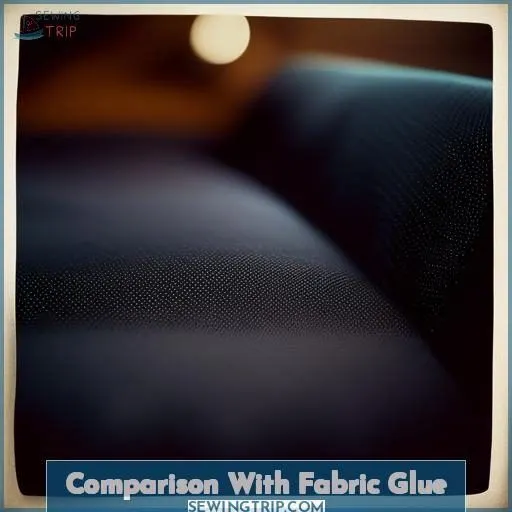 Comparison With Fabric Glue