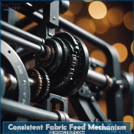 Consistent Fabric Feed Mechanism