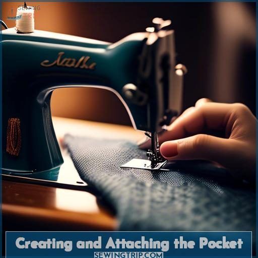 Creating and Attaching the Pocket Creating and Attaching the Pocket
