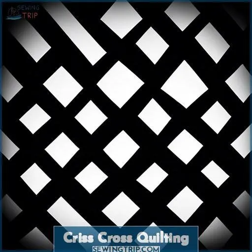 Criss Cross Quilting