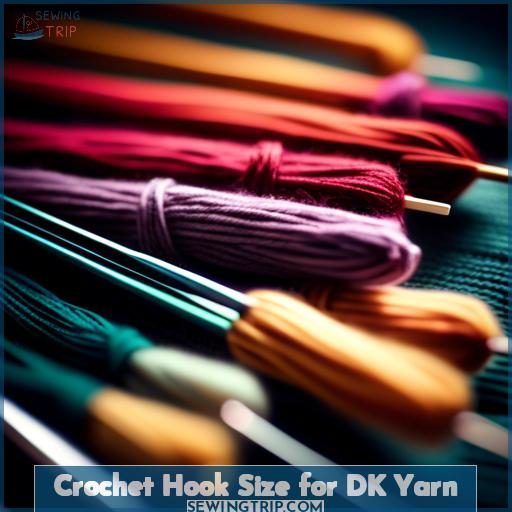 Crochet Hook Size for DK Yarn
