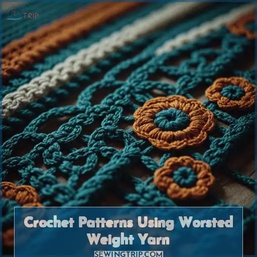 Crochet Patterns Using Worsted Weight Yarn