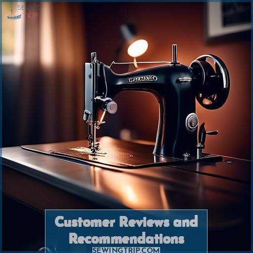 Customer Reviews and Recommendations