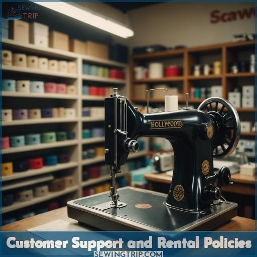 Customer Support and Rental Policies