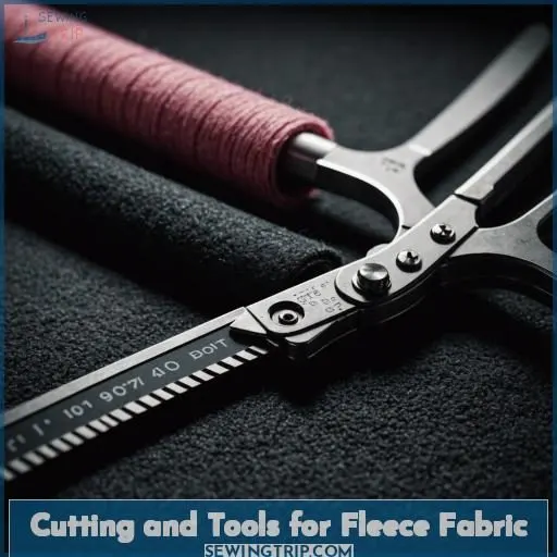 Cutting and Tools for Fleece Fabric