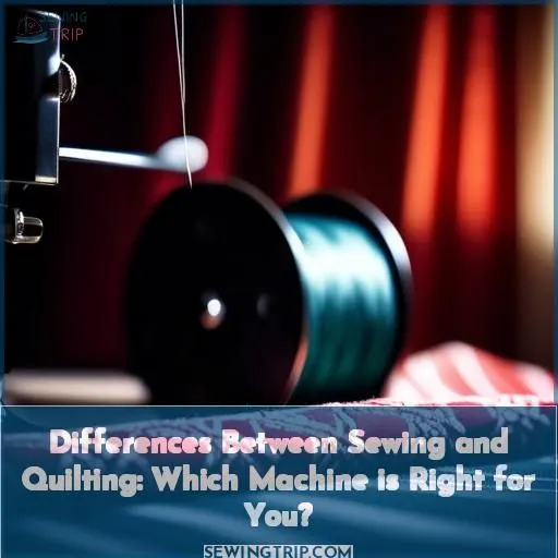 differences between sewing and quilting