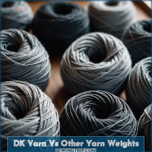 DK Yarn Vs Other Yarn Weights