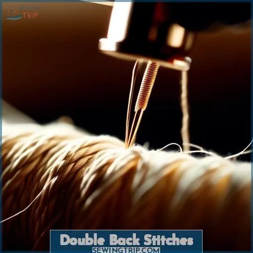 Double Back Stitches