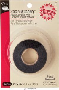 Is Stitch Witchery Permanent? Durability, Removal & Top Products 1 Dritz Stitch Witchery Fusible, 5/8, B003ABSNQE