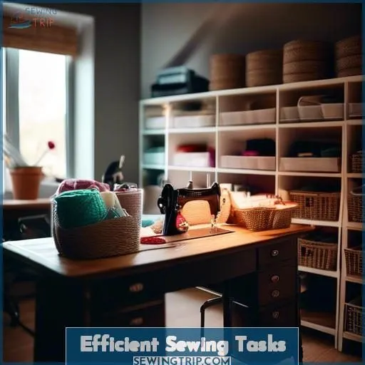 Efficient Sewing Tasks