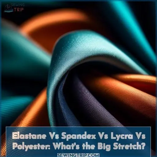 elastane vs spandex vs lycra vs polyester